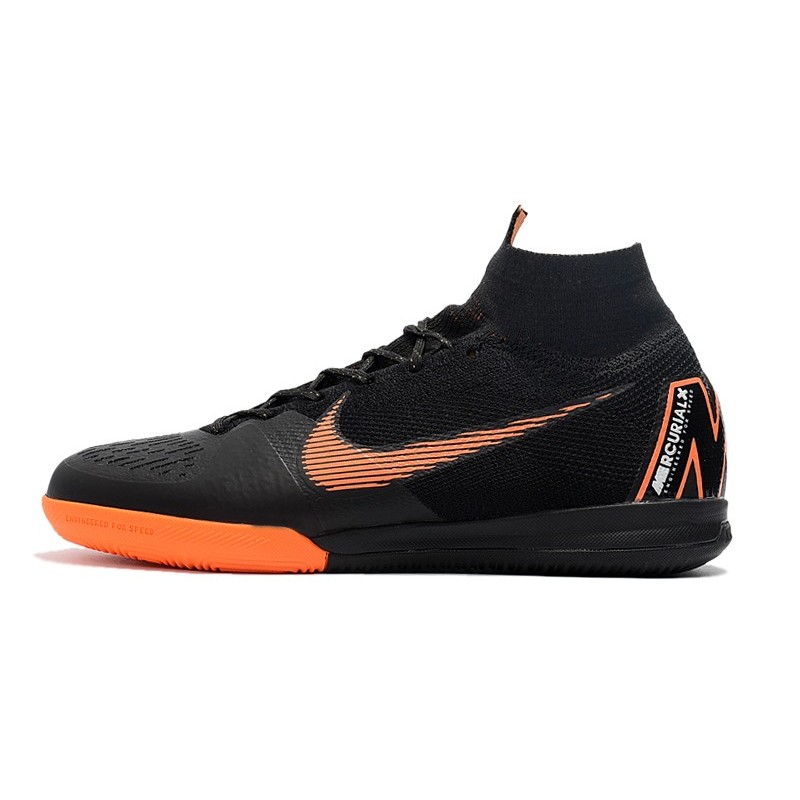 Nike Mercurial SuperflyX Elite IC Men Černá oranžový